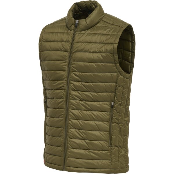 hummel Hmlred Quilted Waistcoat Herren - dark olive - M