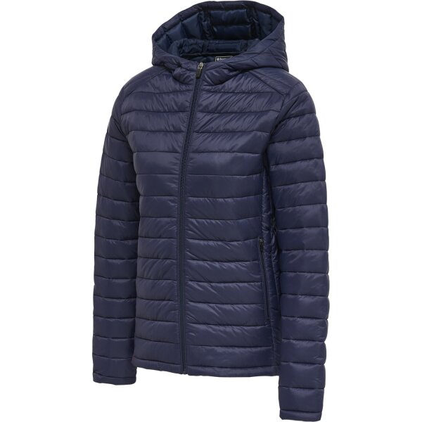 hummel Hmlred Quilted Hood Trainingsjacke Damen - marine - M