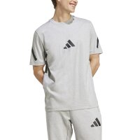 adidas Z.N.E. T-Shirt Herren - grau/schwarz