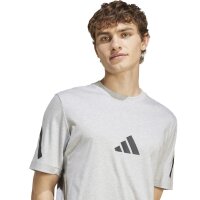 adidas Z.N.E. T-Shirt Herren - grau/schwarz