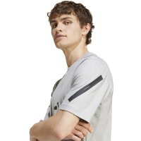 adidas Z.N.E. T-Shirt Herren - grau/schwarz
