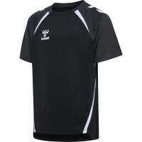 hummel Hmllead 2.0 Trikot S/S Kinder - black/asphalt
