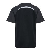 hummel hmlLEAD 2.0 Trikot kurzarm Kinder - black/asphalt