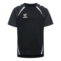 hummel hmlLEAD 2.0 Trikot kurzarm Kinder - black/asphalt