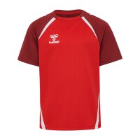hummel hmlLEAD 2.0 Trikot kurzarm Kinder - true red/maroon