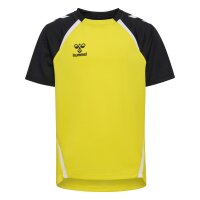 hummel hmlLEAD 2.0 Trikot kurzarm Kinder - blazing yellow/black