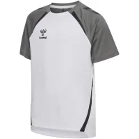 hummel Hmllead 2.0 Trikot S/S Kinder - white/steel gray