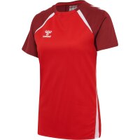 hummel Lead 2.0 Trikot Kurzarm Damen - true red/maroon
