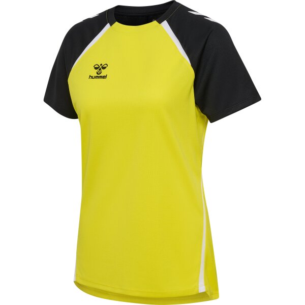 hummel Lead 2.0 Trikot Kurzarm Damen - blazing yellow/black