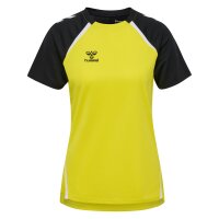 hummel Lead 2.0 Trikot Kurzarm Damen - blazing yellow/black
