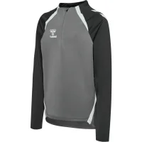 hummel Hmllead 2.0 Half Zip Kinder - steel gray/asphalt