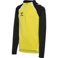 hummel Hmllead 2.0 Half Zip Kinder - blazing yellow/black