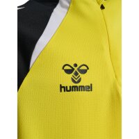 hummel Hmllead 2.0 Half Zip Kinder - blazing yellow/black