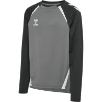 hummel Hmllead 2.0 Crew Sweat Kinder - steel gray/asphalt
