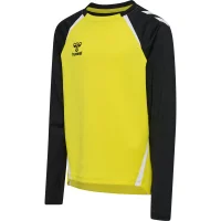 hummel Hmllead 2.0 Crew Sweat Kinder - blazing yellow/black