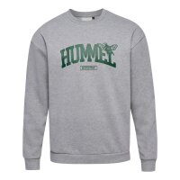 hummel Hmlloose Crewneck University Bee - grey melange
