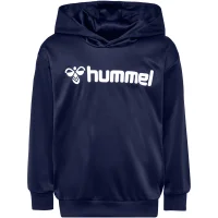hummel Hmllogo Hoodie Kinder - marine