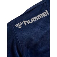 hummel Hmlrun Jersey S/S T-Shirt Kinder - black iris