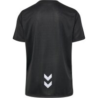 hummel Hmlrun Jersey S/S T-Shirt Kinder - black