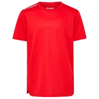 hummel Hmlrun Trikot S/S Kinder - tango red