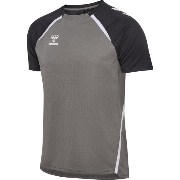 hummel Hmllead 2.0 Trikot S/S Herren - steel gray/asphalt - 3XL