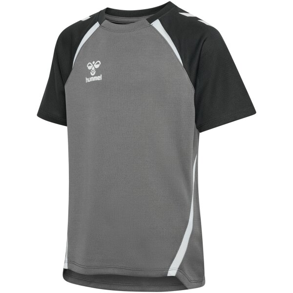 hummel Hmllead 2.0 Trikot S/S Kinder - steel gray/asphalt - 128