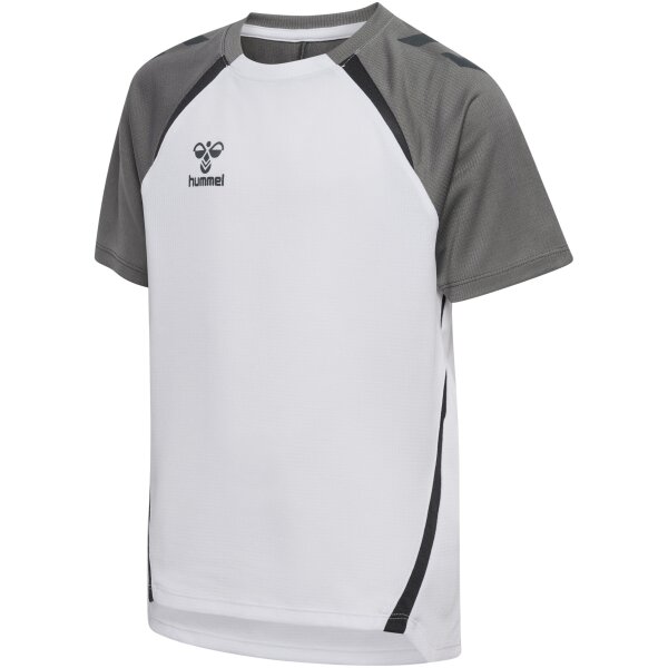 hummel Hmllead 2.0 Trikot S/S Kinder - white/steel gray - 164