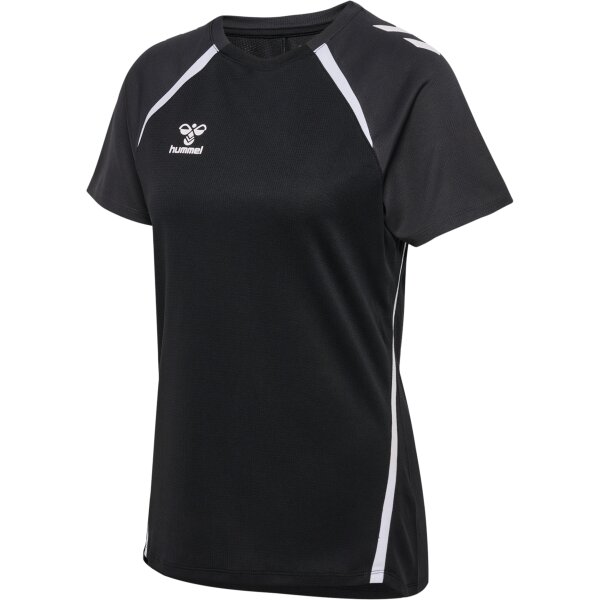 hummel Hmllead 2.0 Trikot S/S Damen - black/asphalt - M