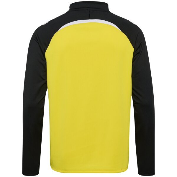 hummel Hmllead 2.0 Half Zip Herren - blazing yellow/black - 3XL