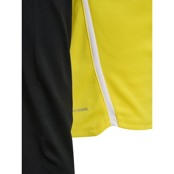 hummel Hmllead 2.0 Half Zip Herren - blazing yellow/black - L
