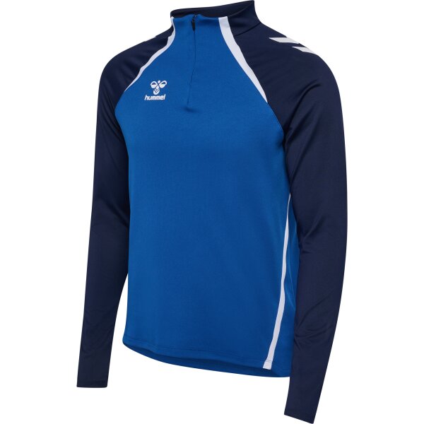 hummel Hmllead 2.0 Half Zip Herren - true blue/marine - 3XL