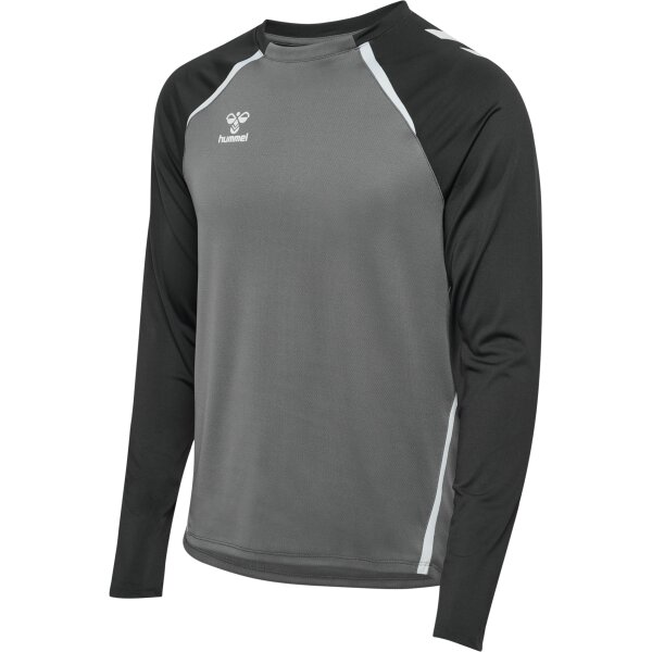hummel Hmllead 2.0 Crew Sweat Herren - steel gray/asphalt - 3XL