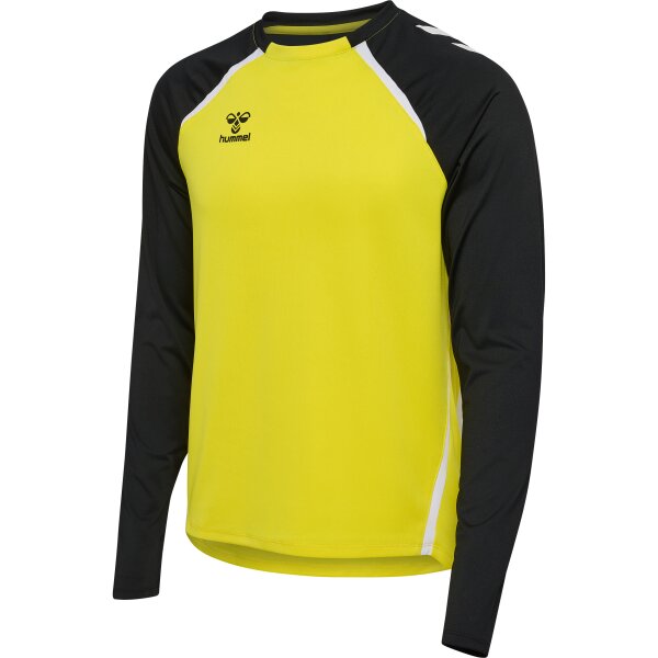 hummel Hmllead 2.0 Crew Sweat Herren - blazing yellow/black - 3XL