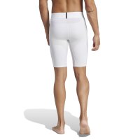 adidas Techfit kurze Leggings Herren - weiß