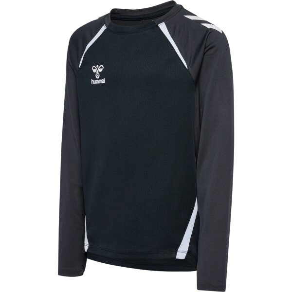 hummel Hmllead 2.0 Crew Sweat Kinder - black/asphalt - 164