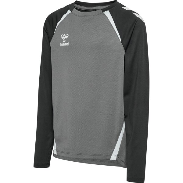 hummel Hmllead 2.0 Crew Sweat Kinder - steel gray/asphalt - 152