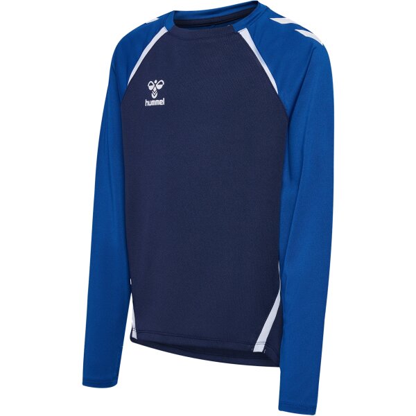 hummel Hmllead 2.0 Crew Sweat Kinder - marine/true blue - 164