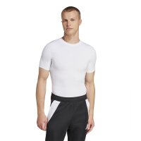 adidas Techfit Laufshirt Herren - weiß