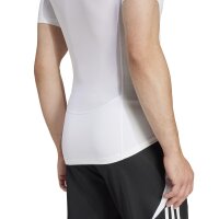 adidas Techfit Laufshirt Herren - weiß