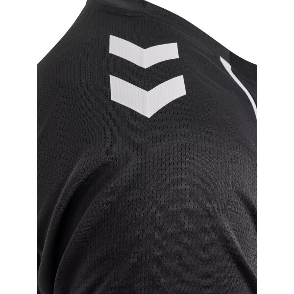 hummel Hmllead 2.0 Polo Herren - black/asphalt - 2XL