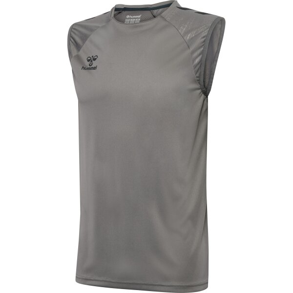 hummel Hmlpro Training Trikot S/L Herren - steel gray - 2XL