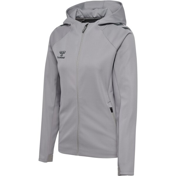 hummel Hmlcima 2.0 Zip Hoodie Damen - alloy - XS