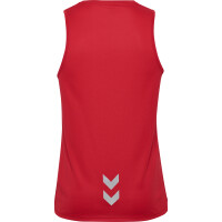 hummel Hmlrun Singlet S/L Herren - tango red - M