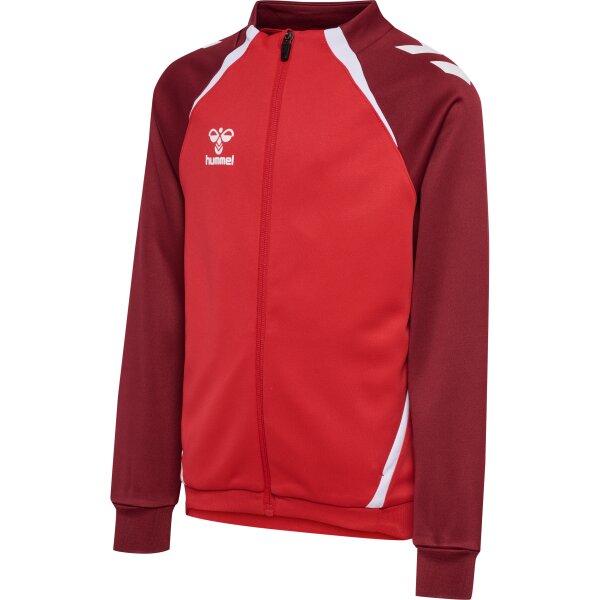 hummel Hmllead 2.0 Track Zip Trainingsjacke Kinder - true red/mar