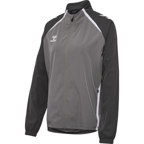 hummel Hmllead 2.0 Woven Trainingsjacke Damen - steel gray/asphal