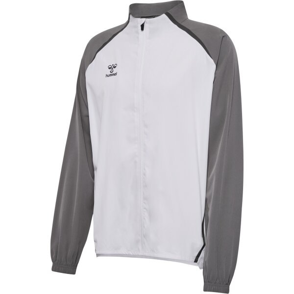 hummel Hmllead 2.0 Woven Trainingsjacke Herren - white/steel gray