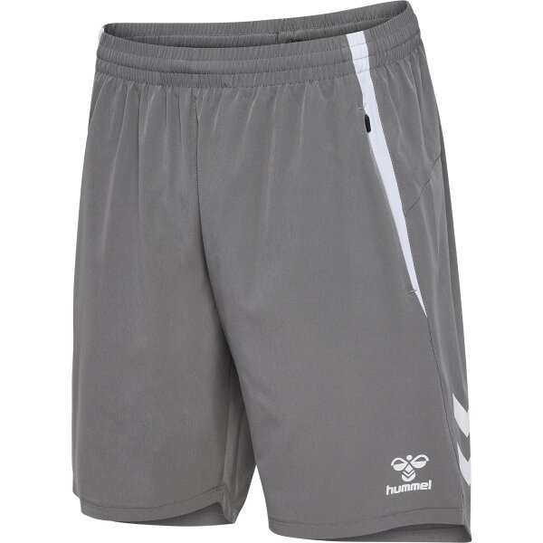 hummel Hmllead 2.0 Woven Shorts Herren - steel gray - S