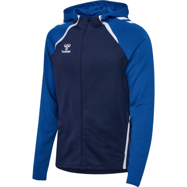 hummel Hmllead 2.0 Zip Hoodie Herren - marine/true blue - 2XL