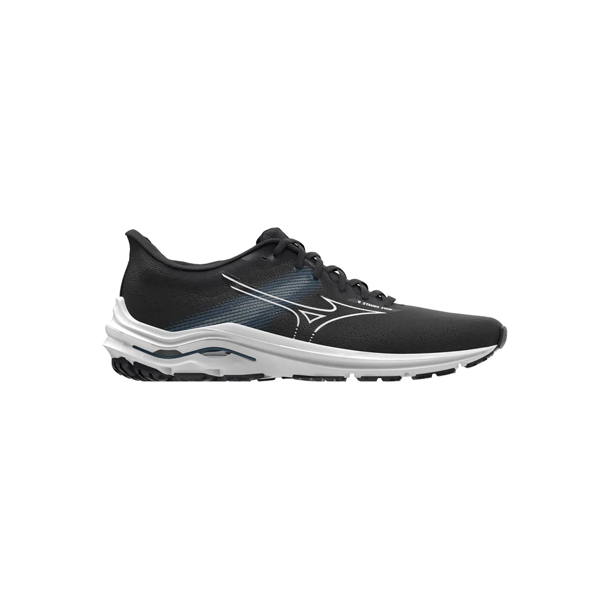 Mizuno Wave Equate Laufschuhe Herren schwarz/weiß/blau, 74,95 €