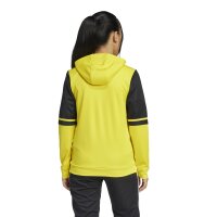 adidas Squadra 25 Full-Zip Hoodie Kinder - gelb/schwarz